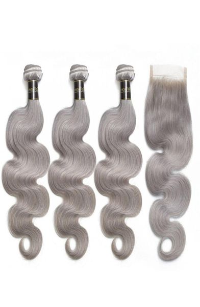 silver grey brazilian virgin hair bundles with lace closure 8a gray human hair extensions body wave wavy with lace closure9826005, Black;brown
silver grey brazilian virgin hair bundles with lace closure 8a gray human hair extensions body wave wavy with lace closure9826005, Black;brown