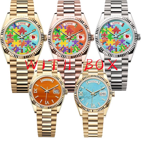 2023 men's watch aaa designer 36/41mm automatic 904l mechanical fashion classic style stainless steel waterproof luminous sapphire dhga, Slivery;golden
2023 men's watch aaa designer 36/41mm automatic 904l mechanical fashion classic style stainless steel waterproof luminous sapphire dhga, Slivery;golden