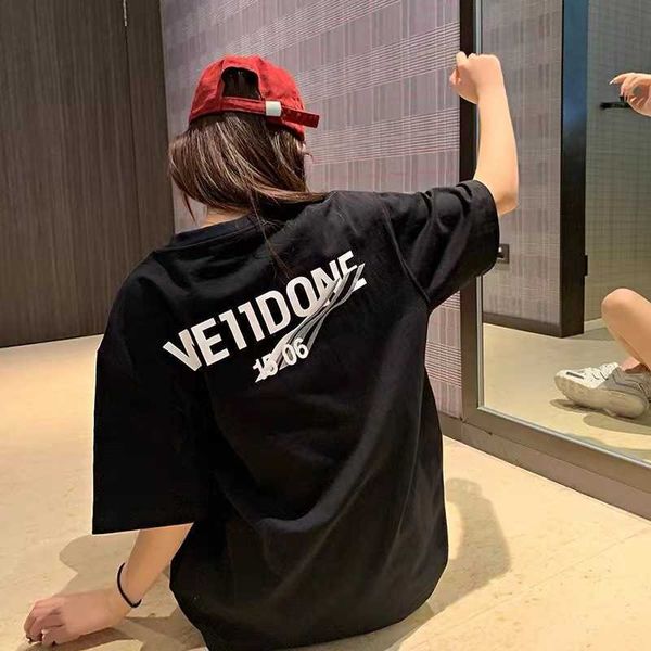 welldone chest wave print summer short sleeved round neck loose casual we11done trendy t-shirt, Black;white
welldone chest wave print summer short sleeved round neck loose casual we11done trendy t-shirt, Black;white