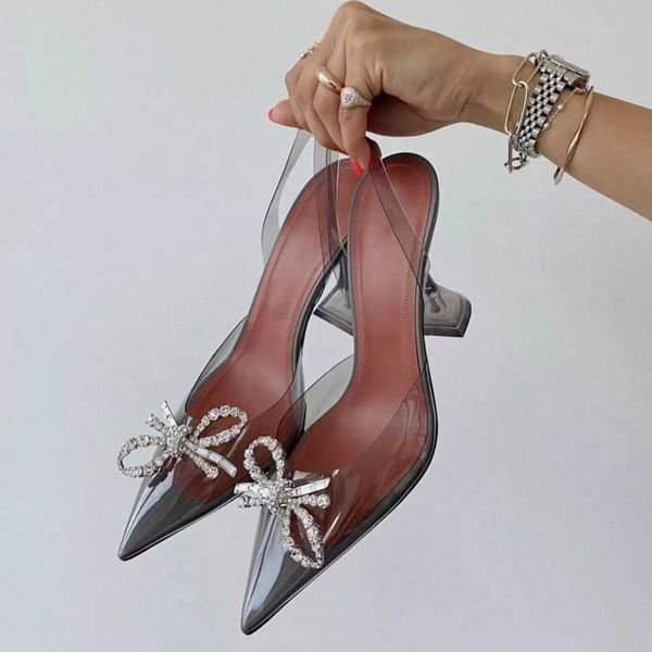 annina muabbi pointed transparent cool summer new butterfly rhinestone buckle baotou high heels 230526, Black
annina muabbi pointed transparent cool summer new butterfly rhinestone buckle baotou high heels 230526, Black