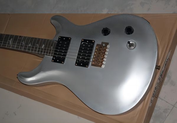 factory custom silver electric guitar with gold hardware,bird fret inlay,rosewood fretboard,can be
factory custom silver electric guitar with gold hardware,bird fret inlay,rosewood fretboard,can be