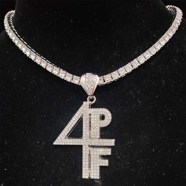 men women hip hop 4pf pendant necklace with 4mm zircon tennis chain iced out bling necklaces hiphop fashion charm jewelry gift, Silver
men women hip hop 4pf pendant necklace with 4mm zircon tennis chain iced out bling necklaces hiphop fashion charm jewelry gift, Silver