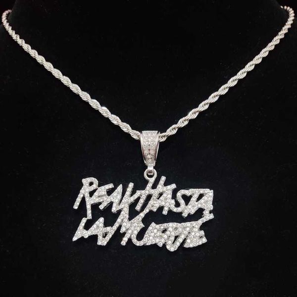 men women hip hop letter pendant necklace 4mm tennis chain iced out bling hiphop pendants necklaces fashion jewelry gifts, Silver
men women hip hop letter pendant necklace 4mm tennis chain iced out bling hiphop pendants necklaces fashion jewelry gifts, Silver
