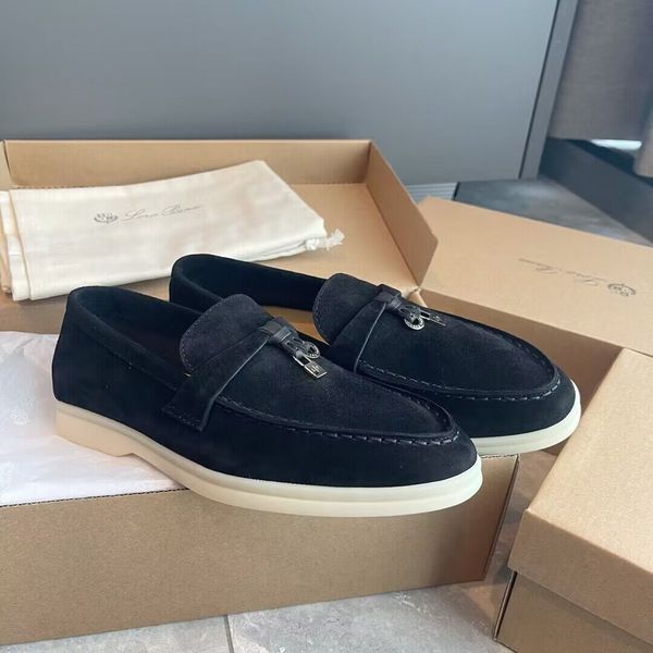 summer charms walk men's casual shoes lp loafers flat low suede cow leather oxfords loro&piana moccasins comfort rubber sole gentleman, Black
summer charms walk men's casual shoes lp loafers flat low suede cow leather oxfords loro&piana moccasins comfort rubber sole gentleman, Black