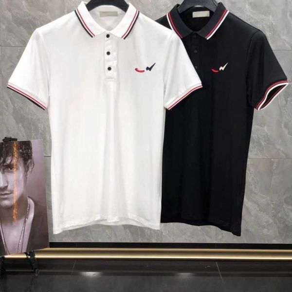 luxury mens polo shirt designer t shirt summer business casual short sleeved shirts men women loose lapel polo top, White;black
luxury mens polo shirt designer t shirt summer business casual short sleeved shirts men women loose lapel polo top, White;black