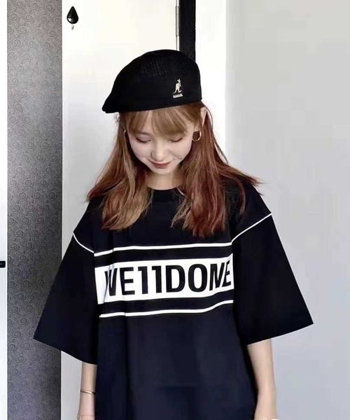 welldone track fashion 3m reflective letter drop shoulder short sleeve t-shirt loose versatile couple simplicity, Black;white
welldone track fashion 3m reflective letter drop shoulder short sleeve t-shirt loose versatile couple simplicity, Black;white