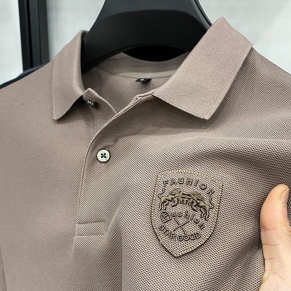 mens designer polo shirts italy men double letter shirts polos womens lapel tshirt turn-down collar cotton high-end tee asian europe 2023 su, White
mens designer polo shirts italy men double letter shirts polos womens lapel tshirt turn-down collar cotton high-end tee asian europe 2023 su, White