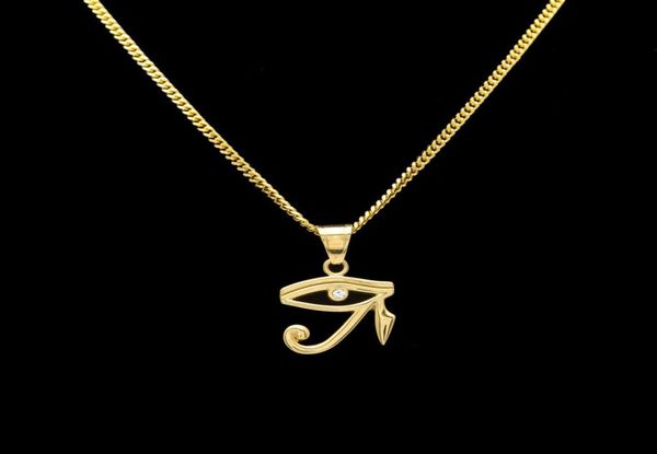 hip hop necklace gold plated eyes of horus line cz crystal pendant necklace cuban chain jewelry for men women9845909, Silver
hip hop necklace gold plated eyes of horus line cz crystal pendant necklace cuban chain jewelry for men women9845909, Silver