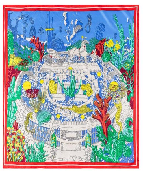 manual hand rolled twill silk scarf women underwater palace print square scarves echarpes foulards femme wraps bandana hijab 90cm4983153, Blue;gray
manual hand rolled twill silk scarf women underwater palace print square scarves echarpes foulards femme wraps bandana hijab 90cm4983153, Blue;gray