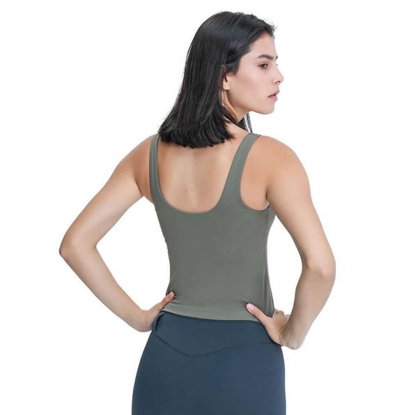 l-100 v neck tank for yoga workouts fitness sports shirts vest quick dry breathable gym bare sense soft slim fit women t-shirt leisure2023, White
l-100 v neck tank for yoga workouts fitness sports shirts vest quick dry breathable gym bare sense soft slim fit women t-shirt leisure2023, White