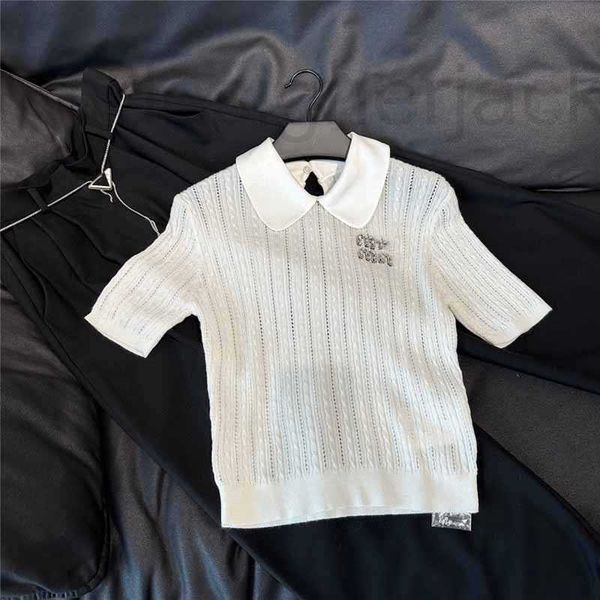 women's knits & tees designer 2023 summer new european satin doll neck splice decorative beaded rhinestone short sleeve for women 7wdh, White
women's knits & tees designer 2023 summer new european satin doll neck splice decorative beaded rhinestone short sleeve for women 7wdh, White
