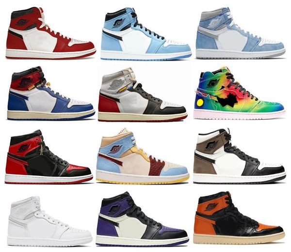 authentic 1 1s high og basketball shoes university blue patent bred toe black dark mocha lost and found chicago banned hyper royal union j b
authentic 1 1s high og basketball shoes university blue patent bred toe black dark mocha lost and found chicago banned hyper royal union j b