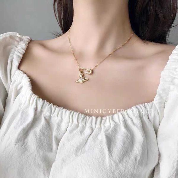 s925 silver saturn clavicle chain planet dowager pin west empress dowager's necklace
s925 silver saturn clavicle chain planet dowager pin west empress dowager's necklace
