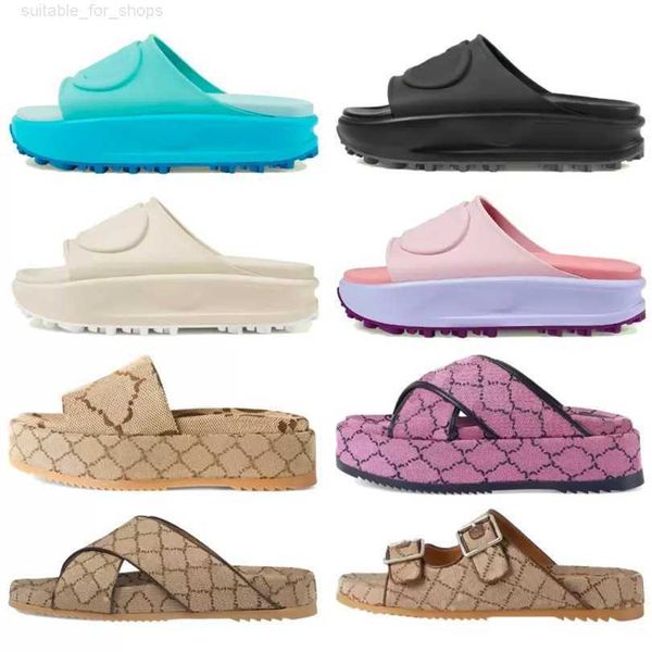 luxury designer platform slipper thick bottom womens sandal interlocking g beach slippers rubber slides retro summer vintage macaron color w, Black
luxury designer platform slipper thick bottom womens sandal interlocking g beach slippers rubber slides retro summer vintage macaron color w, Black