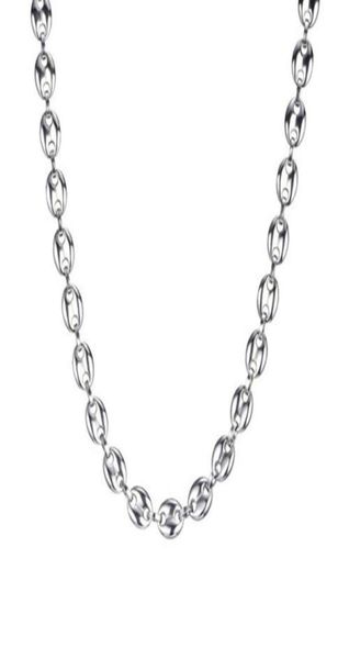 2020 brand design stainless steel jewelry necklace for men women coffee bean shape melon seed chain stainless steel choker gift2273074, Silver
2020 brand design stainless steel jewelry necklace for men women coffee bean shape melon seed chain stainless steel choker gift2273074, Silver