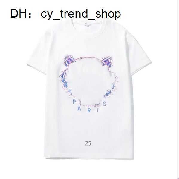 designer women's t-shirt men's tiger head embroidered crewneck luxury loose short sleeve sports classic 13 1wv7 191, White;black
designer women's t-shirt men's tiger head embroidered crewneck luxury loose short sleeve sports classic 13 1wv7 191, White;black