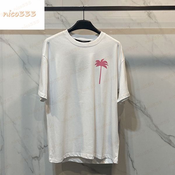 23ss new t shirt pink letter print pattern cotton round neck loose and versatile men and women short sleeve, White;black
23ss new t shirt pink letter print pattern cotton round neck loose and versatile men and women short sleeve, White;black