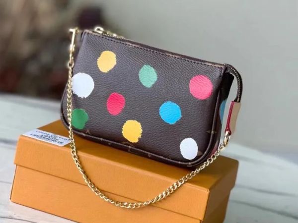 realfine bags 5a m81866 x yk mini pochette accessories momogran canvas 3d painted dots print shoulder handbags purses for women with dust ba
realfine bags 5a m81866 x yk mini pochette accessories momogran canvas 3d painted dots print shoulder handbags purses for women with dust ba
