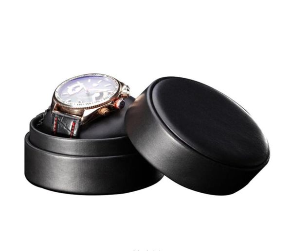 black leather watch storage boxes case single organizer case new brand roll watch gift1100013, Black;blue
black leather watch storage boxes case single organizer case new brand roll watch gift1100013, Black;blue