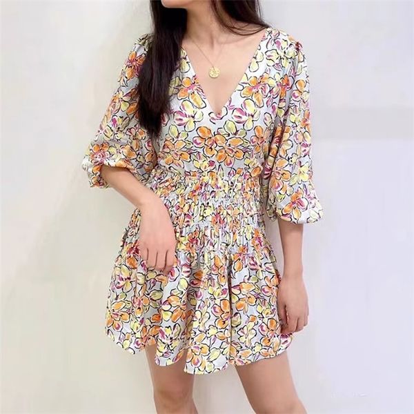 2023 designer dress women's fashionable v-neck slimming open waist short lace up waist print dress women dresses, Black;gray
2023 designer dress women's fashionable v-neck slimming open waist short lace up waist print dress women dresses, Black;gray