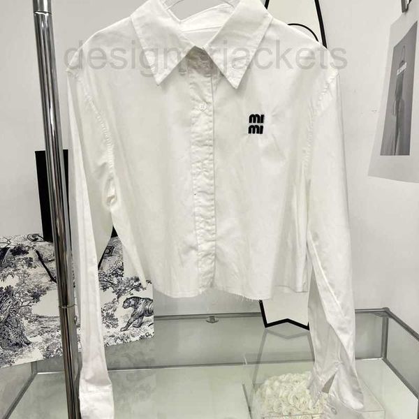 women's blouses & shirts designer shirt casual summer thin long-sleeved t-shirt plain white lapel embroidered sweatshirt women's c
women's blouses & shirts designer shirt casual summer thin long-sleeved t-shirt plain white lapel embroidered sweatshirt women's c