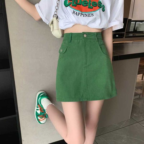 small green half length skirt for women ins2023 summer new high waisted wrap buttocks a-line skirt short skirt, Black
small green half length skirt for women ins2023 summer new high waisted wrap buttocks a-line skirt short skirt, Black