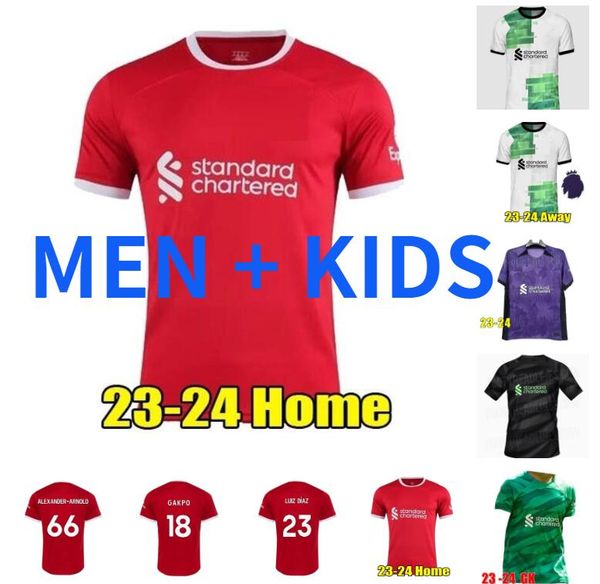 22 23 24 soccer jerseys gakpo darwin 2023 2024 mohamed luis diaz alexander arnold football kit shirts men kids uniform a.becker goalkeeper, Black;yellow
22 23 24 soccer jerseys gakpo darwin 2023 2024 mohamed luis diaz alexander arnold football kit shirts men kids uniform a.becker goalkeeper, Black;yellow