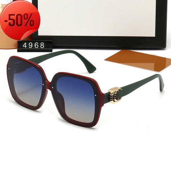 2023 designer sunglasses for woman 4968 fashion glasses rectangle big full frame letter design for man women 5 option quality, White;black
2023 designer sunglasses for woman 4968 fashion glasses rectangle big full frame letter design for man women 5 option quality, White;black