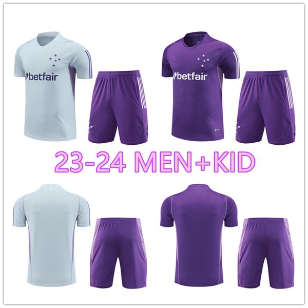 2023 2024 cruzeiro training suit set football club football equipment chandal futbol survey men and children short sleeve training suit, Black
2023 2024 cruzeiro training suit set football club football equipment chandal futbol survey men and children short sleeve training suit, Black