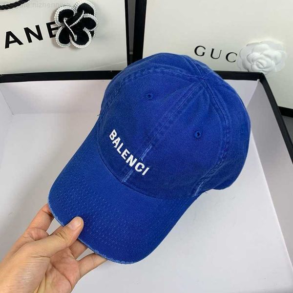 designer luxury brand balencagia home b 2023 new color embroidery baseball cap washable cotton tongue cap foreign style slim color edge grin, Blue;gray
designer luxury brand balencagia home b 2023 new color embroidery baseball cap washable cotton tongue cap foreign style slim color edge grin, Blue;gray