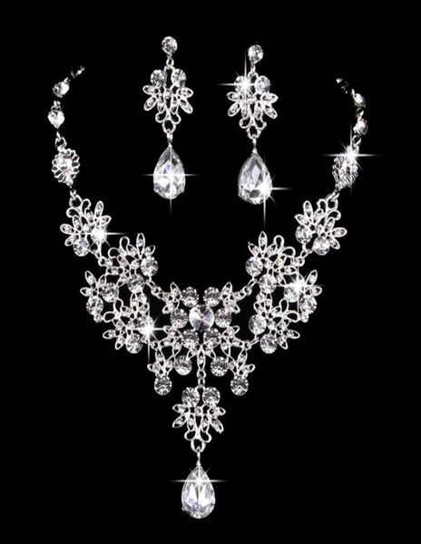 6 colors women bling crystal bridal jewelry set silver diamond wedding statement necklace dangle earrings for bride bridesmaids ac8141735, Slivery;golden
6 colors women bling crystal bridal jewelry set silver diamond wedding statement necklace dangle earrings for bride bridesmaids ac8141735, Slivery;golden
