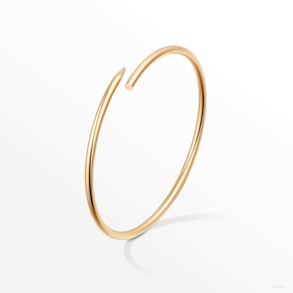 high edition small model slim nail bracelets bangles for women men aaa cubic zirconia 316l titanium steel jewelry designer jewelry luxury de, Black
high edition small model slim nail bracelets bangles for women men aaa cubic zirconia 316l titanium steel jewelry designer jewelry luxury de, Black