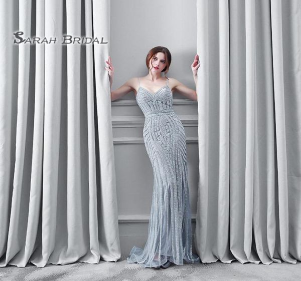 long champagne mermaid spaghetti straps tulle prom dresses beads backless vneck party prom dress lx1167384368, Black
long champagne mermaid spaghetti straps tulle prom dresses beads backless vneck party prom dress lx1167384368, Black