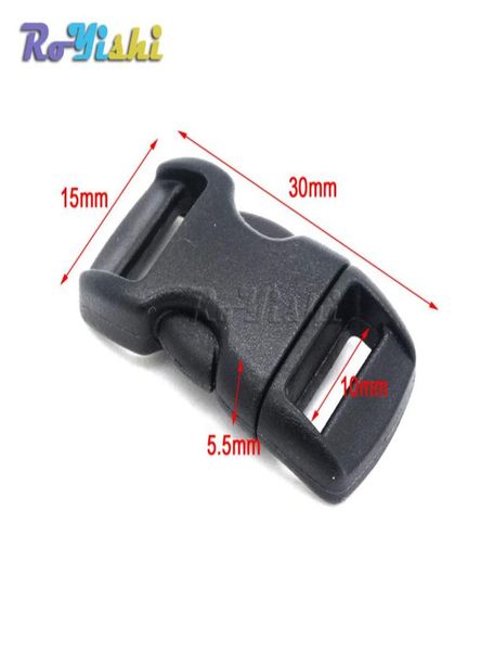 100pcslot 38quot10mmplastic buckle side release button snap button bracelets9995774, Black
100pcslot 38quot10mmplastic buckle side release button snap button bracelets9995774, Black