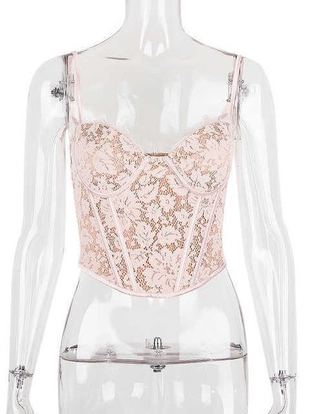 chic and elegant crochet lace pink women chest padded camis vest streetwear clothes cute y2k crop corset top, White
chic and elegant crochet lace pink women chest padded camis vest streetwear clothes cute y2k crop corset top, White