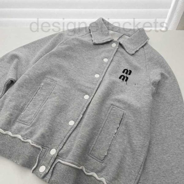 designer woman sweatshirt hoodie chest embroidered letters button cardigan french terry lapel casual shirt thin jacket coat long sleeve t sh, Black
designer woman sweatshirt hoodie chest embroidered letters button cardigan french terry lapel casual shirt thin jacket coat long sleeve t sh, Black