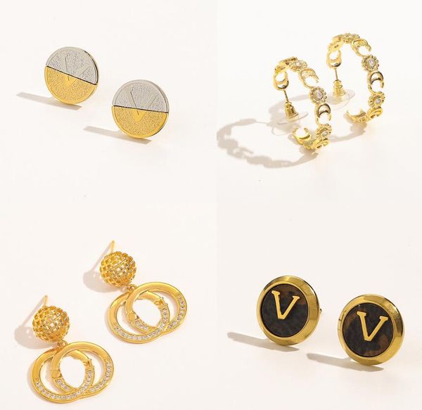 fashion wedding desinger earring 18k gold plated charm couple stainless steel jewellry exquisite christmas jewelry earring geometric accesso, Golden;silver
fashion wedding desinger earring 18k gold plated charm couple stainless steel jewellry exquisite christmas jewelry earring geometric accesso, Golden;silver