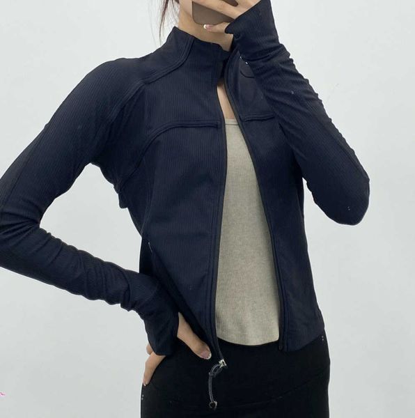 ribbed cropped jacket yoga coat waist length sweatshirts slim fit sports jackets with thumbholes leisure 4ess, Black
ribbed cropped jacket yoga coat waist length sweatshirts slim fit sports jackets with thumbholes leisure 4ess, Black