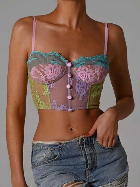 summer patchwork lace vest chic busiter underwired padded crop 2022 vacation outfits clothing see through camis top, White
summer patchwork lace vest chic busiter underwired padded crop 2022 vacation outfits clothing see through camis top, White
