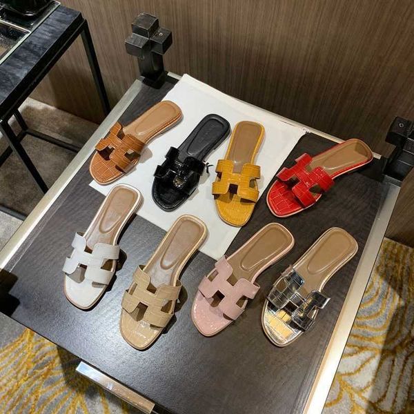 h sandales high edition h slippers for women summer flat bottom fashion outwear genuine leather new h sandals korean edition beach travel sl, Black
h sandales high edition h slippers for women summer flat bottom fashion outwear genuine leather new h sandals korean edition beach travel sl, Black