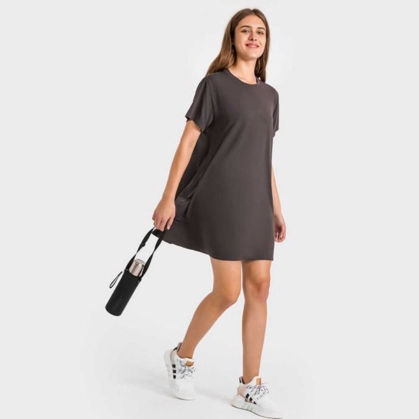 lulus french round neck yoga clothes outdoor casual dresses skin friendly nake feeling t-shirt dress soft loose pleated skirts leisure2023, White
lulus french round neck yoga clothes outdoor casual dresses skin friendly nake feeling t-shirt dress soft loose pleated skirts leisure2023, White