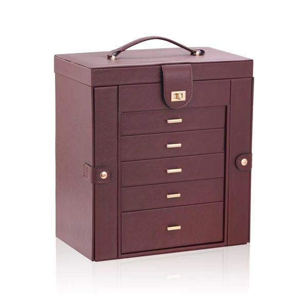 multifunctional jewelry box, high-end jewelry storage box, fashionable and trendy light luxury jewelry box, large capacity, and large capaci, Black;white
multifunctional jewelry box, high-end jewelry storage box, fashionable and trendy light luxury jewelry box, large capacity, and large capaci, Black;white