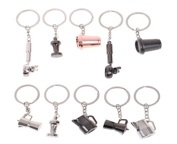 creative barista coffee tamper keychain coffee machine handle moka pitcher keyring portable coffeeware espresso accessories gift9874511, Silver
creative barista coffee tamper keychain coffee machine handle moka pitcher keyring portable coffeeware espresso accessories gift9874511, Silver