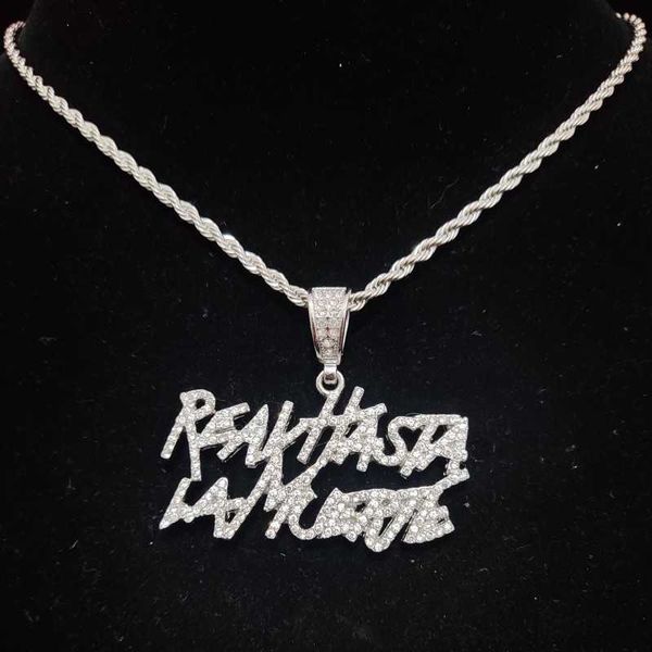 men women hip hop etter pendant necklace 4mm tennis chain iced out bling hiphop pendants necklaces fashion charm jewelry, Silver
men women hip hop etter pendant necklace 4mm tennis chain iced out bling hiphop pendants necklaces fashion charm jewelry, Silver