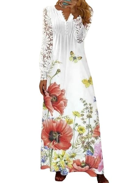 elegant floral midi dresses for women summer casual slim pink slit holiday beach dress fashion v neck a-line new in dresses, Black;gray
elegant floral midi dresses for women summer casual slim pink slit holiday beach dress fashion v neck a-line new in dresses, Black;gray