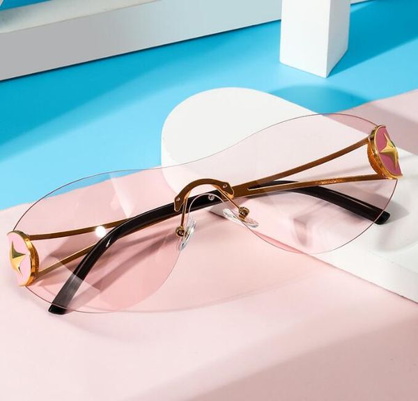 one-piece lens rimless style sunglasses superclear men's women's sunglass driving glasses outdoor decoration shades eyewear, White;black
one-piece lens rimless style sunglasses superclear men's women's sunglass driving glasses outdoor decoration shades eyewear, White;black