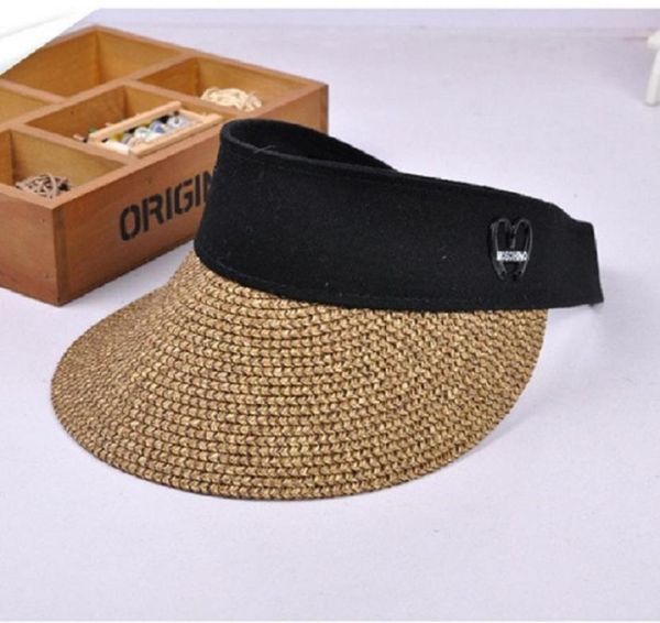 summer womens clip on straw sun visor wide brim empty sun hat beach cap4778162, Blue;gray
summer womens clip on straw sun visor wide brim empty sun hat beach cap4778162, Blue;gray