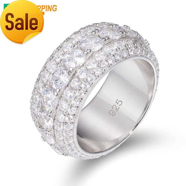 dropshipping pass diamond tester 5 rows vvs moissanite diamond finger ring 925 sterling silver hip hop jewelry
dropshipping pass diamond tester 5 rows vvs moissanite diamond finger ring 925 sterling silver hip hop jewelry