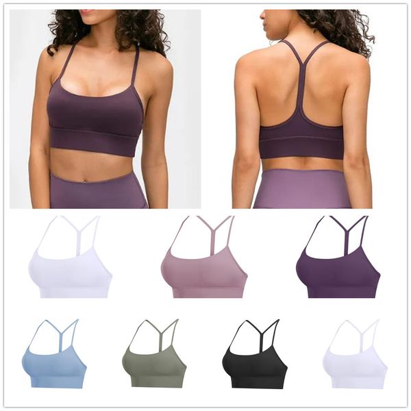 l-9110 y-type strap sports bras padded fitness wear vest solid color naked-feel yoga bra gym workout soft skin-friendly tank
l-9110 y-type strap sports bras padded fitness wear vest solid color naked-feel yoga bra gym workout soft skin-friendly tank