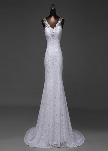 v neck lace mermaid wedding dress lace up 2017 white ivory bridal gowns with sweep train custom made7733306
v neck lace mermaid wedding dress lace up 2017 white ivory bridal gowns with sweep train custom made7733306